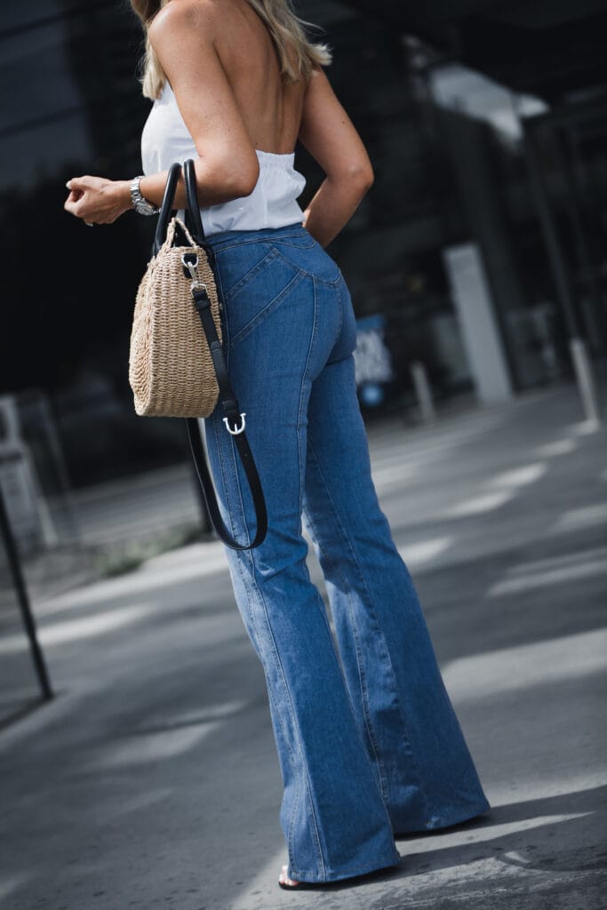Veronica beard flare jeans