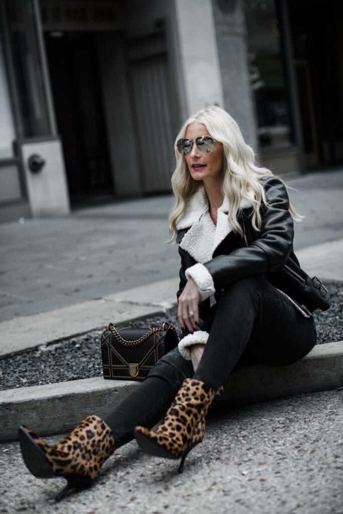 How to style leopard booties