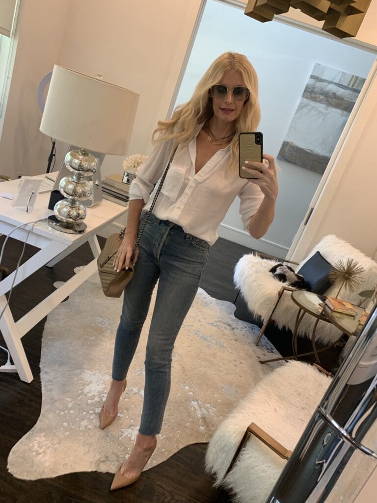 Dallas fashion blogger over 40