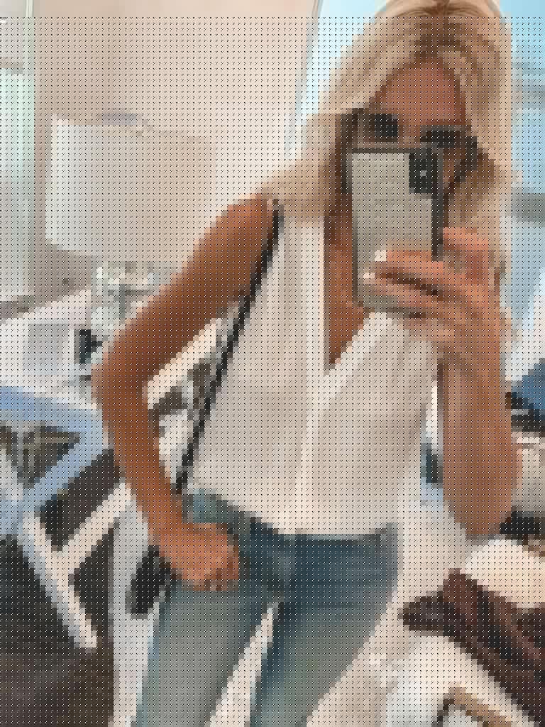 Dallas woman wearing a white top and jeans