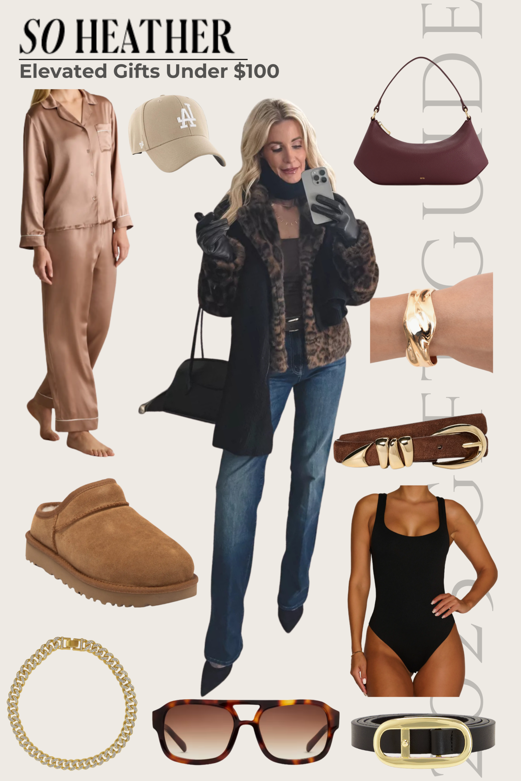 flat lay collage of the top 12 last-minute gifts under $100.